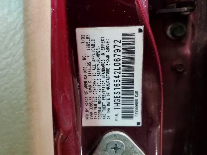 2002 Honda Civic lx
