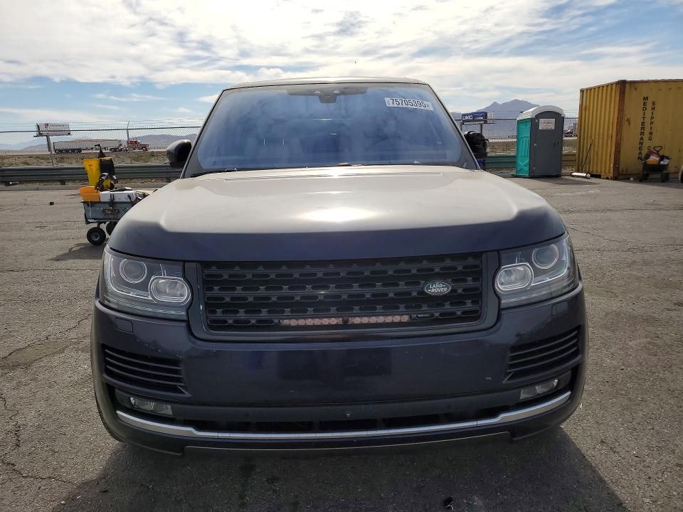 2017 Land Rover Range Rover Supercharged
