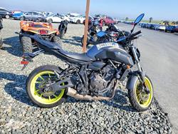 2018 Yamaha MT07 C en venta en Martinez, CA