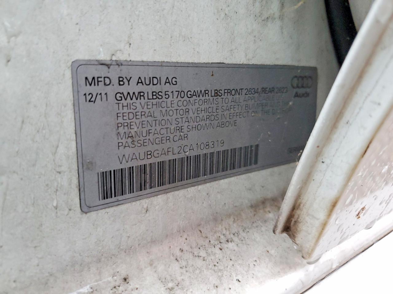 2012 Audi S4 Premium Plus