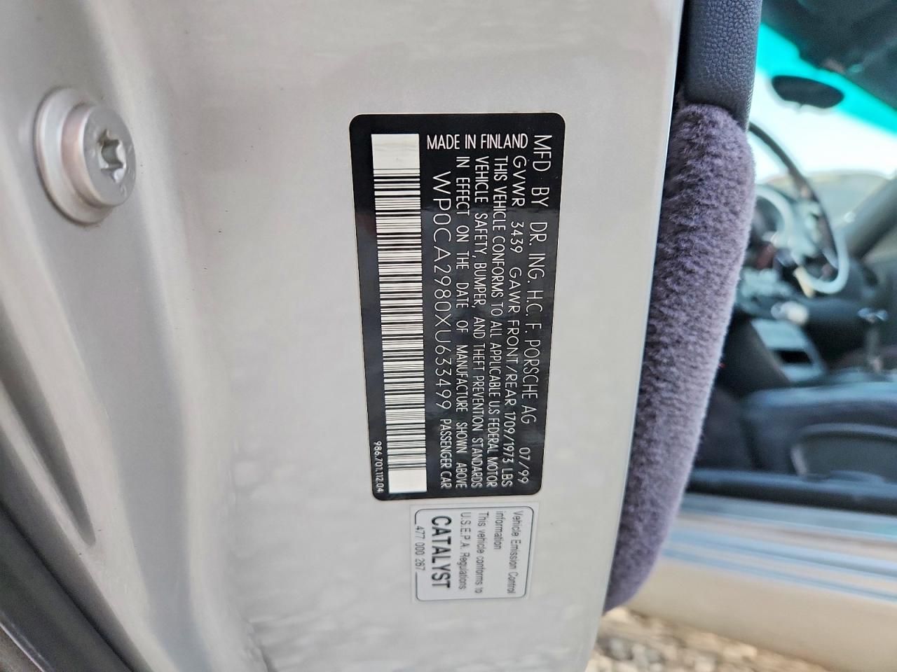 1999 Porsche Boxster