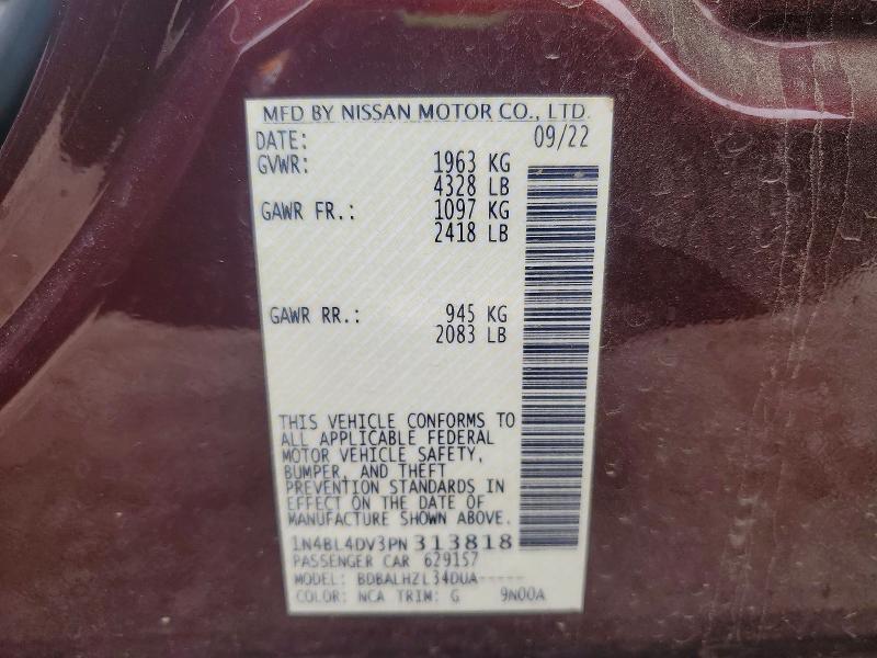 2023 Niss Altima
