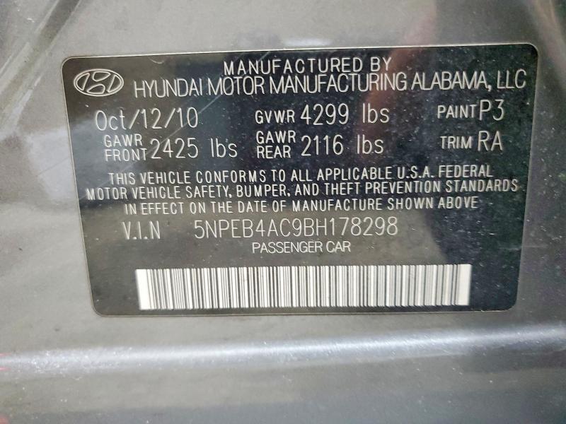 2011 Hyundai Sonata gls