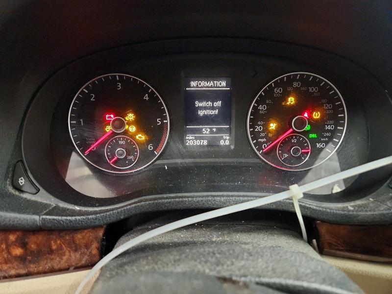 2012 Volkswagen Passat sel