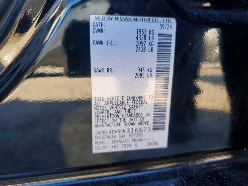 2025 Nissan Altima sv