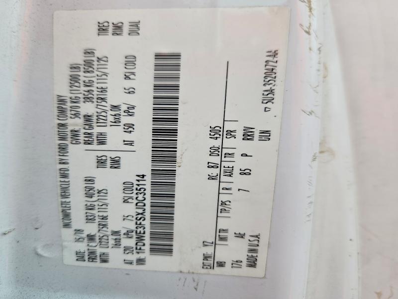 2018 Ford E350 BOX Truck