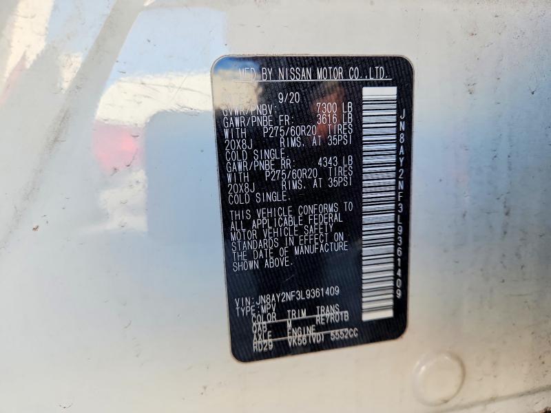 2020 Nissan Armada Platinum