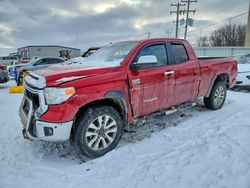 2016 Toyota Tundra Double cab Limited en venta en Wayland, MI