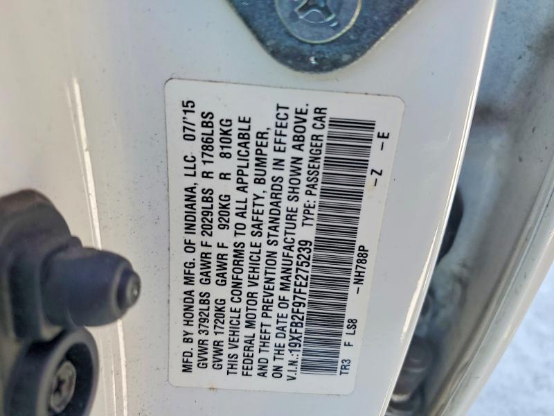 2015 Honda Civic exl