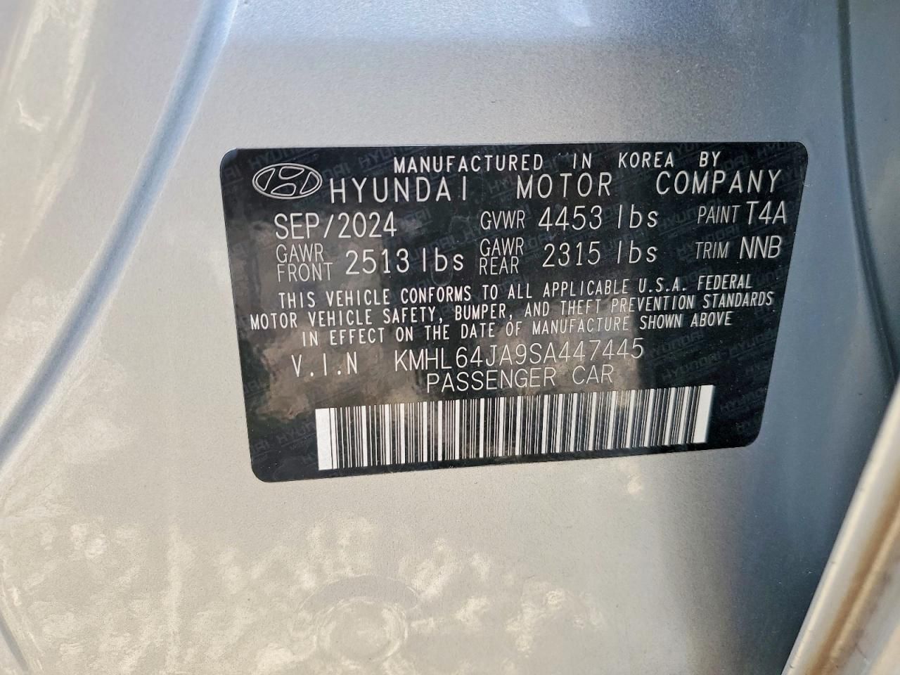 2025 Hyundai Sonata sel