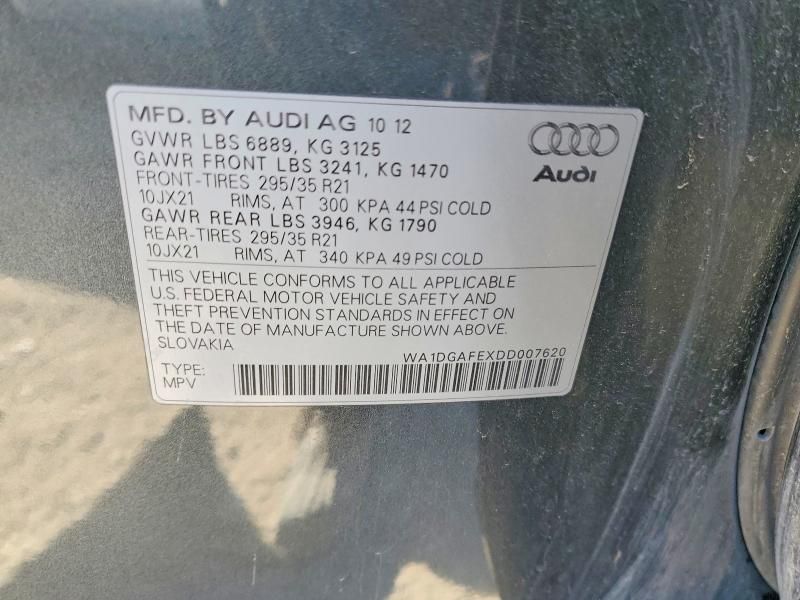 2013 Audi Q7 Prestige