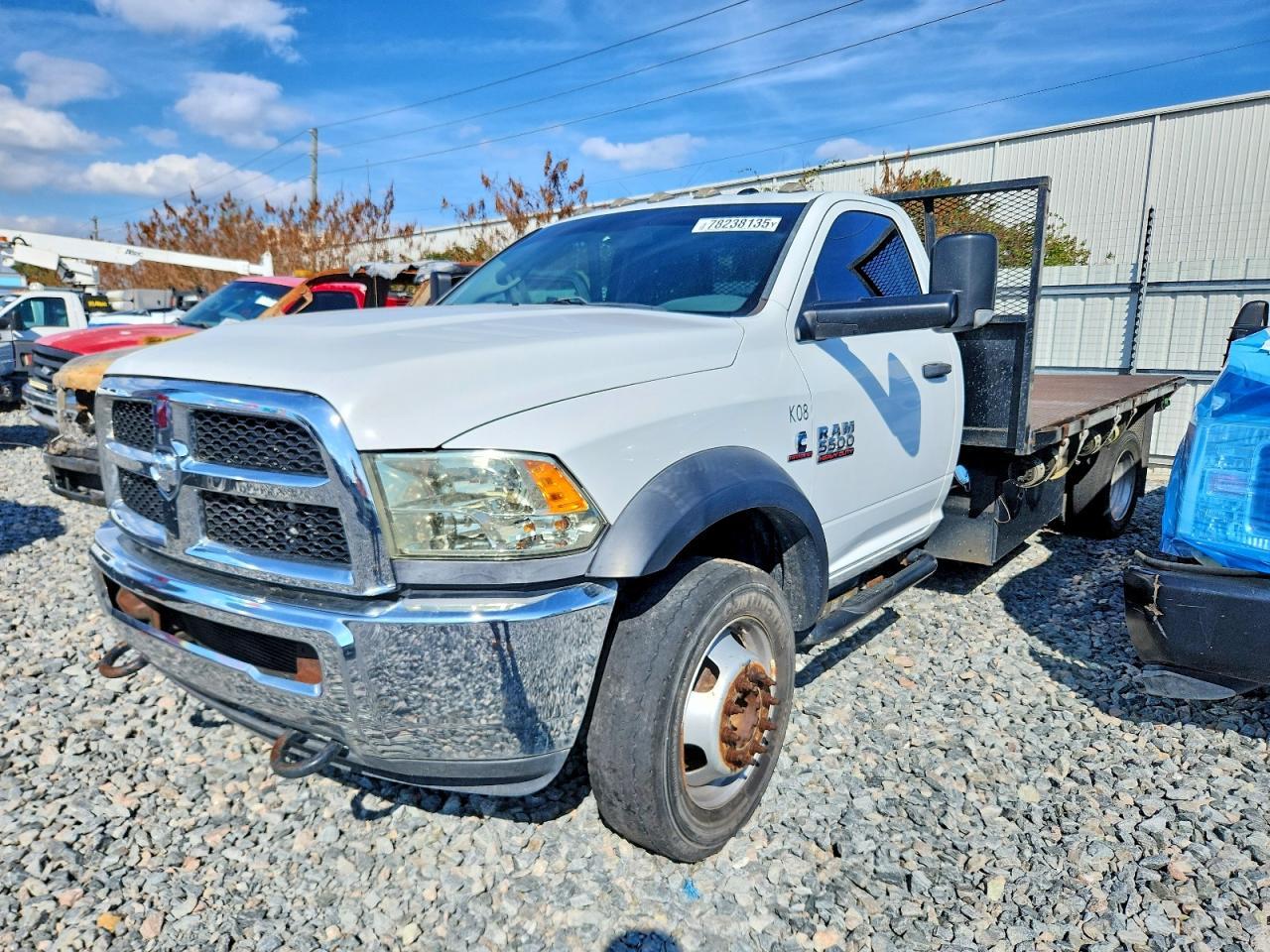 2017 Dodge RAM 5500 Flatbed Truck