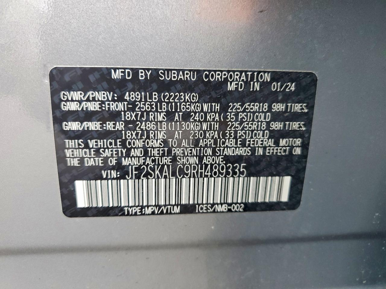 2024 Subaru Forester Limited
