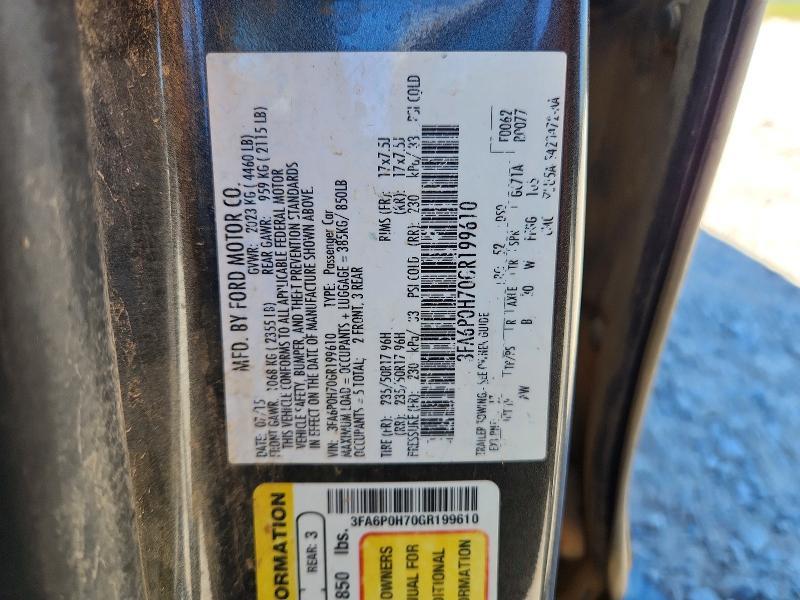 2016 Ford Fusion se