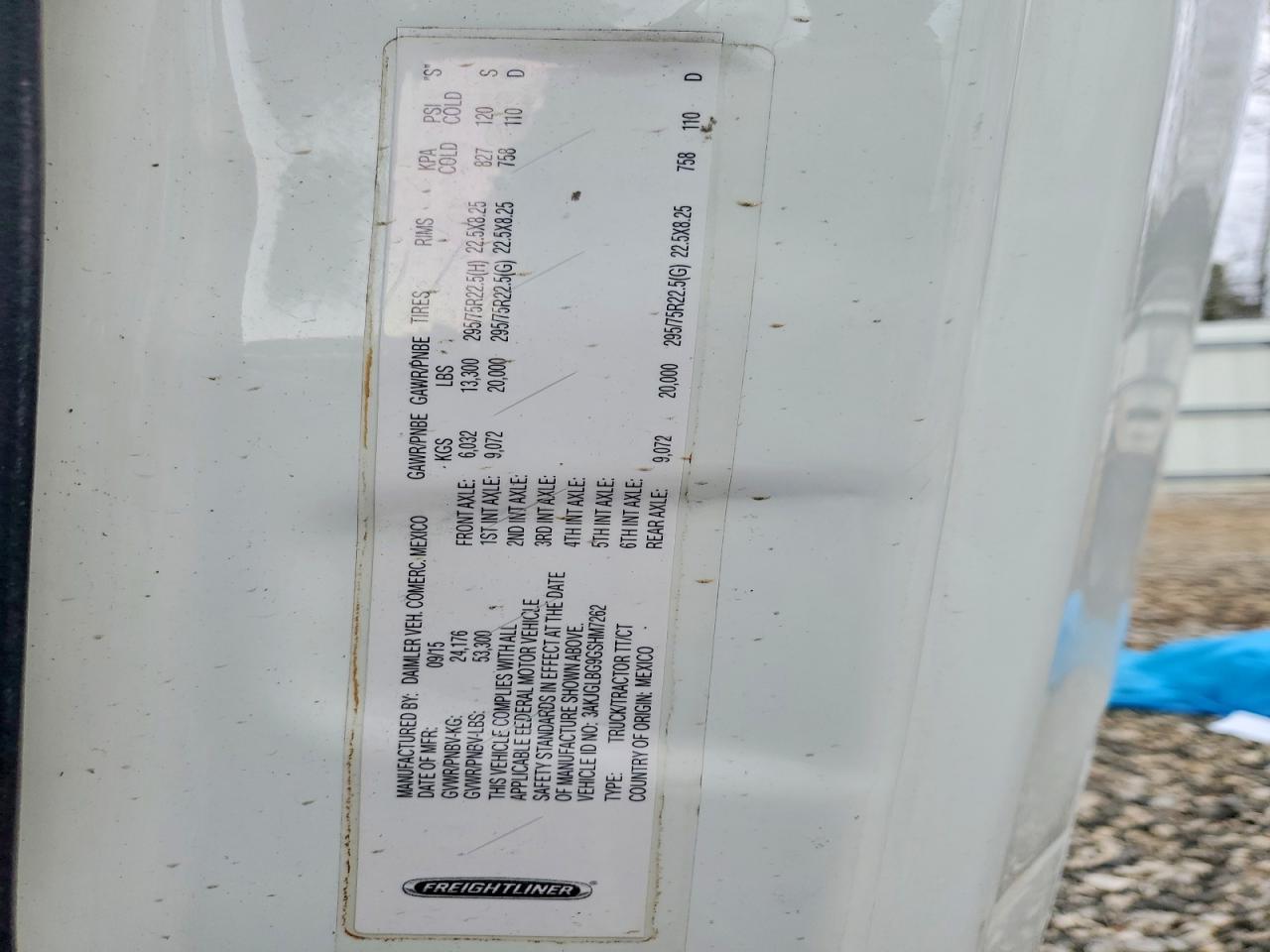 2016 Freightliner Cascadia 125