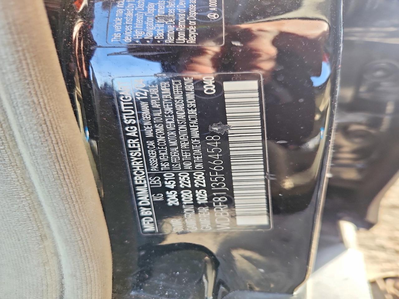 2005 Mercedes-Benz C 240 4matic