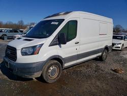 Salvage trucks for sale at Hillsborough, NJ auction: 2016 Ford Transit Cargo Van T