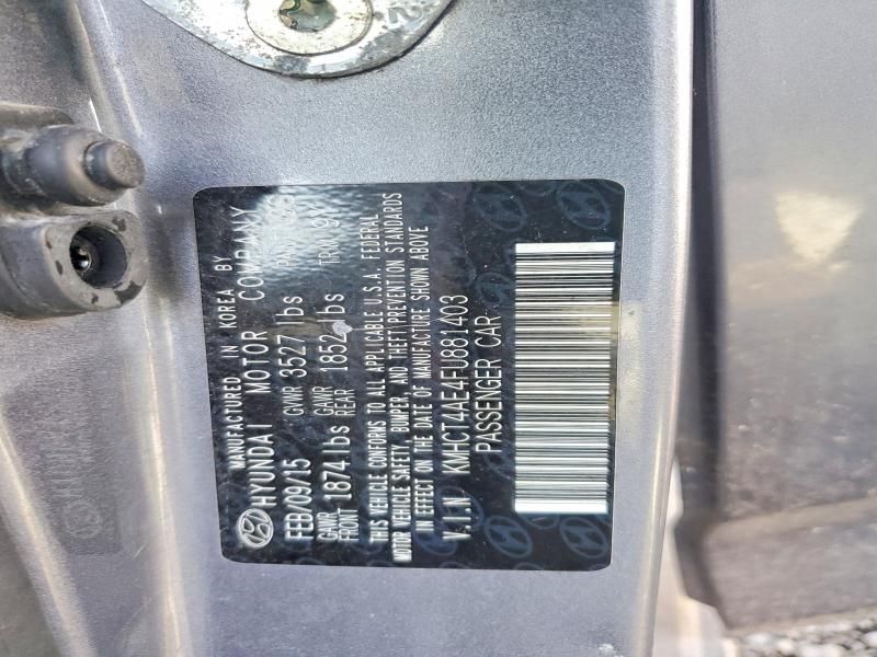 2015 Hyundai Accent gls