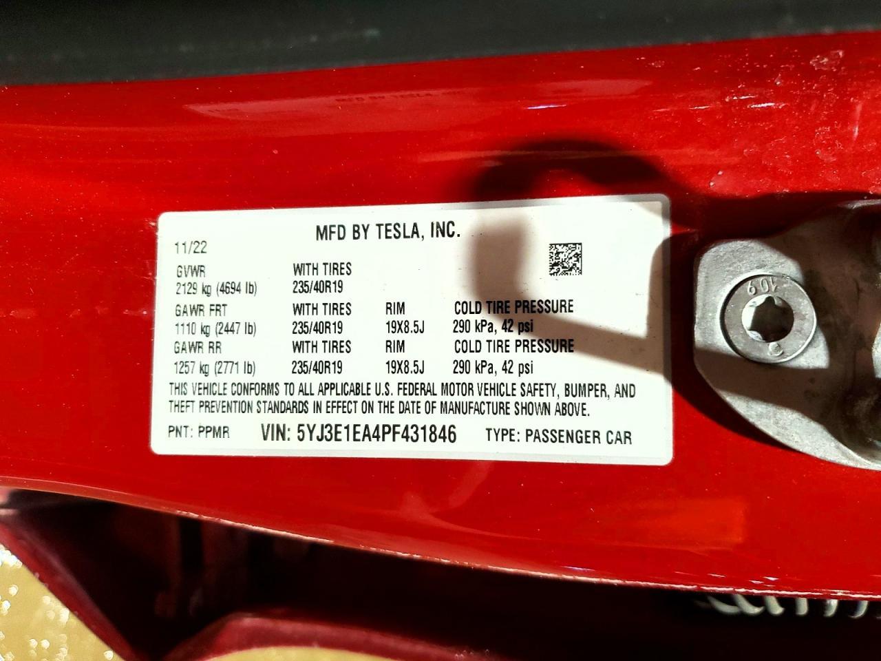 2023 Tesla Model 3