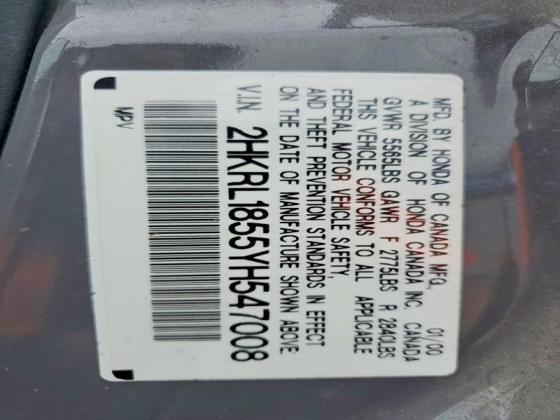 2000 Honda Odyssey lx