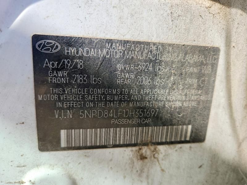 2018 Hyundai Elantra sel