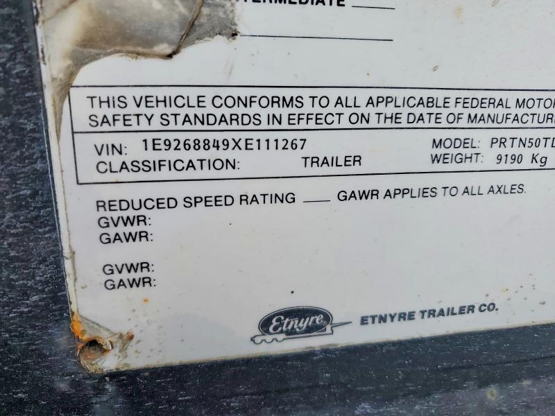 1999 00n2 Utility TR-Lowboy Equipment Trailer