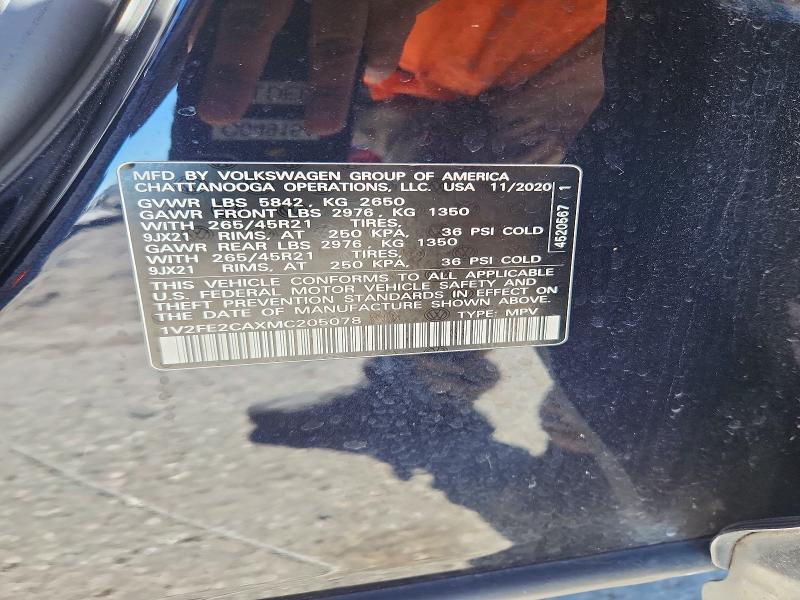 2021 Volkswagen Atlas Cross Sport sel Premium R-line