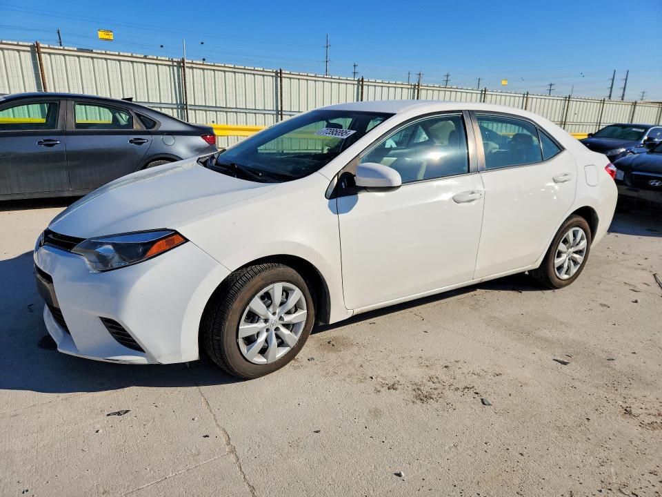 2016 Toyota Corolla l