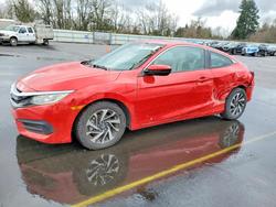 Honda salvage cars for sale: 2016 Honda Civic lx