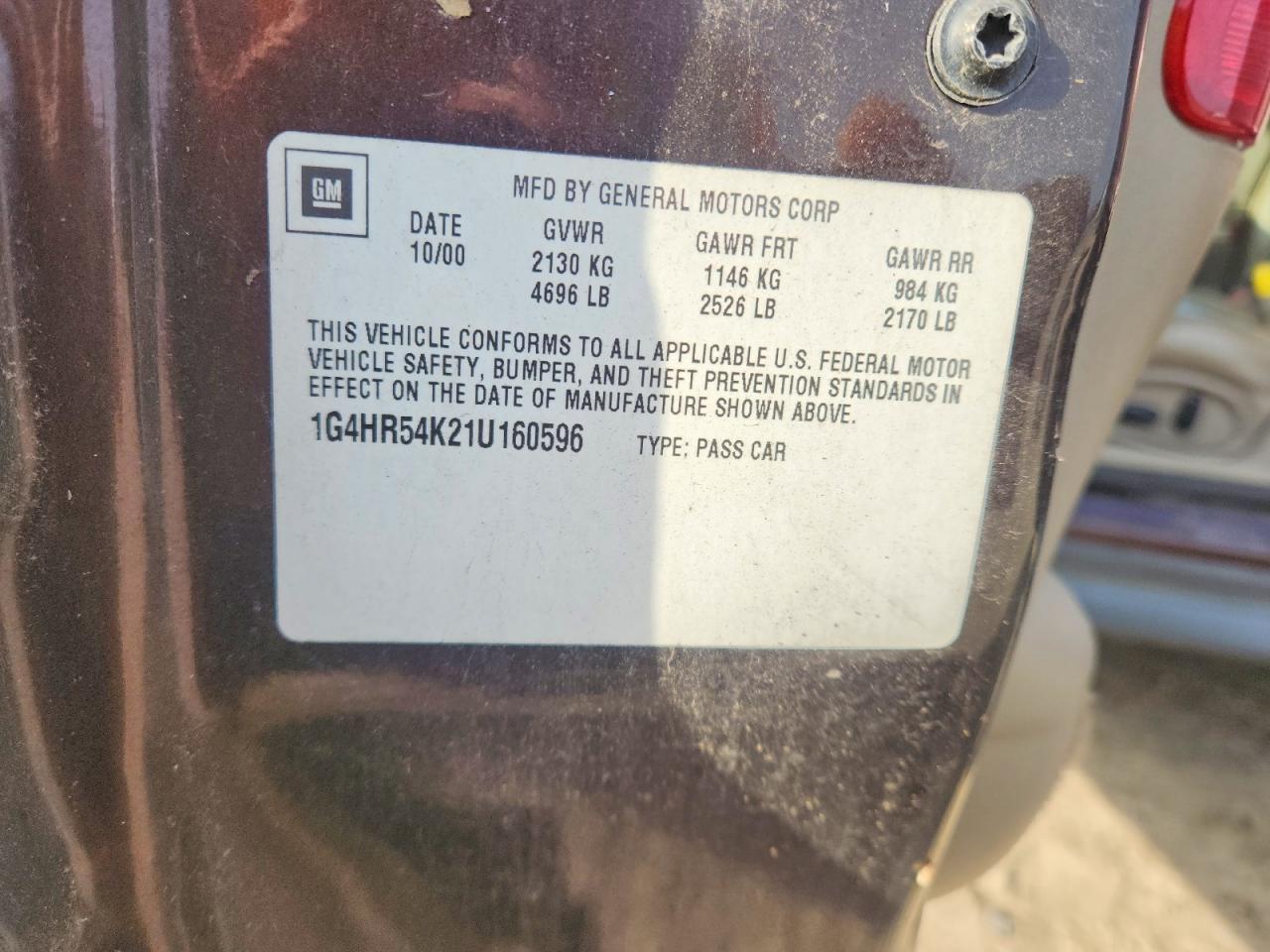 2001 Buick Lesabre Limited