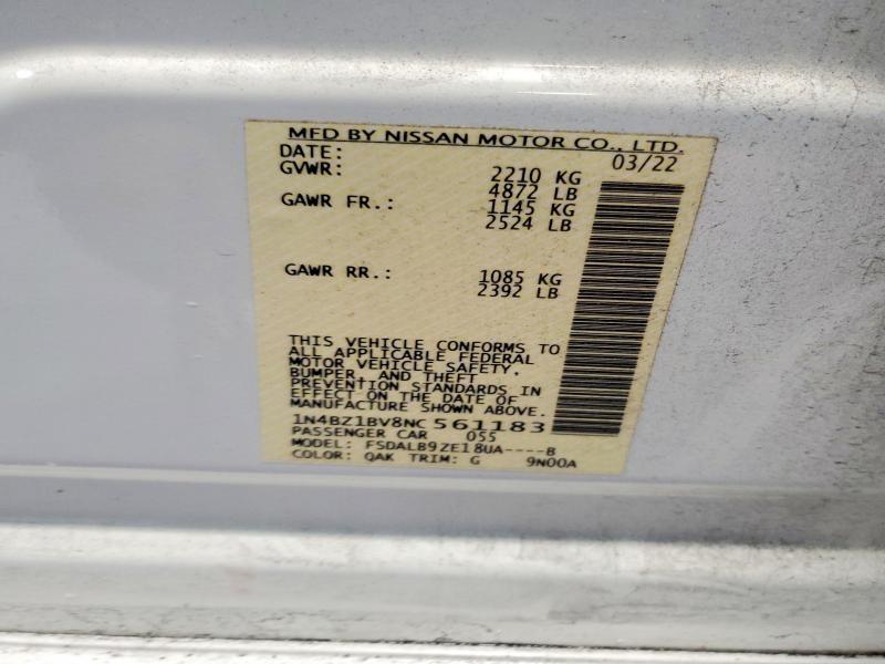 2022 Nissan Leaf s Plus