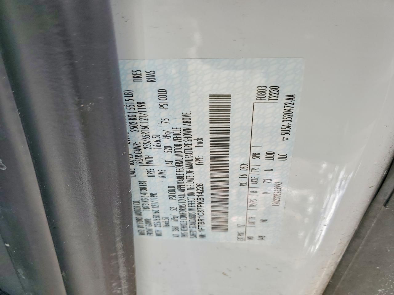 2023 Ford Transit T-250