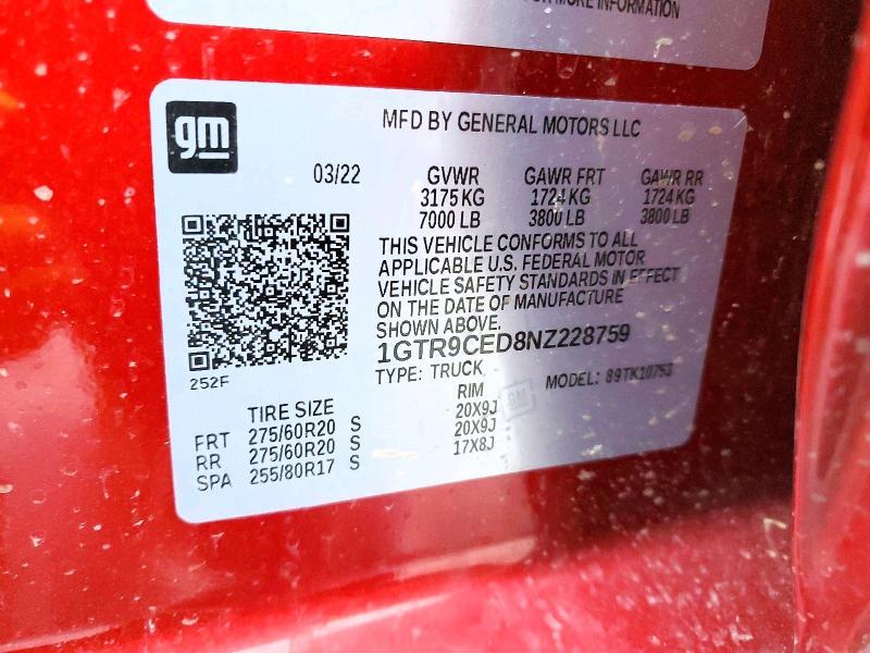 2022 GMC Sierra Limited K1500 Elevation