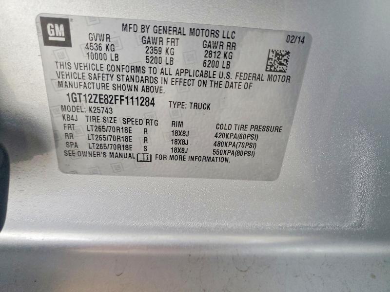 2015 GMC Sierra K2500 slt