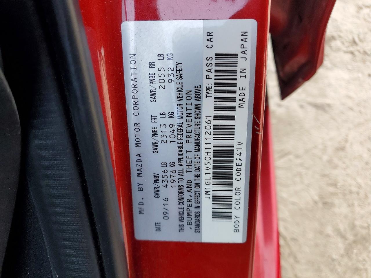 2017 Mazda 6 Touring
