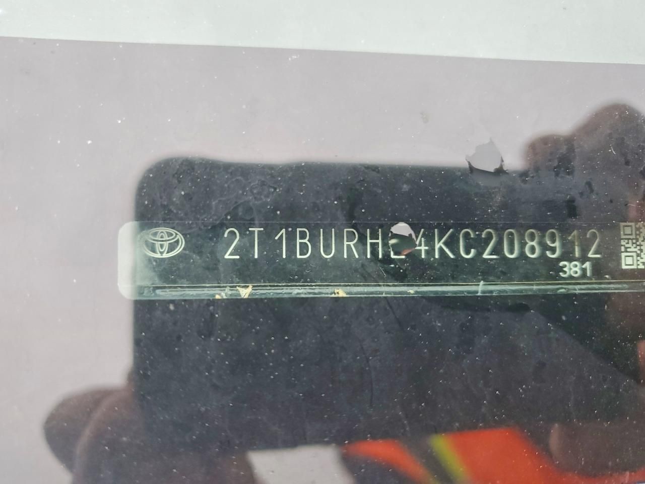 2019 Toyota Corolla l