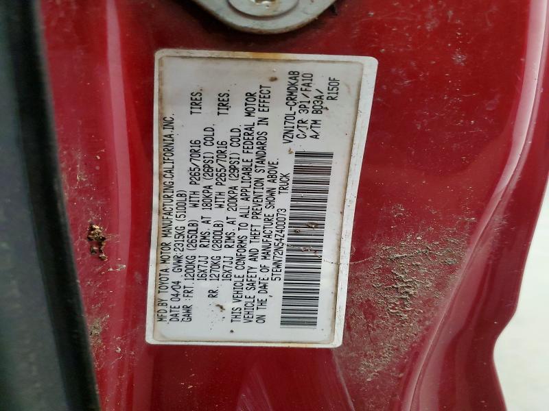 2004 Toyota Tacoma Xtracab