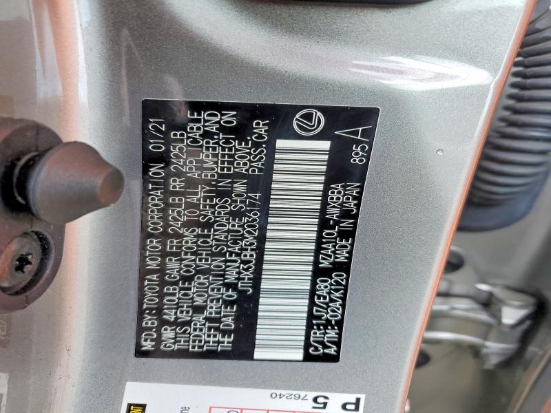 2021 Lexus Ux 200