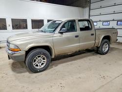 Dodge salvage cars for sale: 2004 Dodge Dakota Quad slt