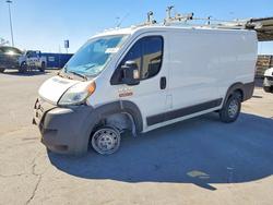 Dodge salvage cars for sale: 2018 Dodge Ram Promaster 1500 Utility / Service van