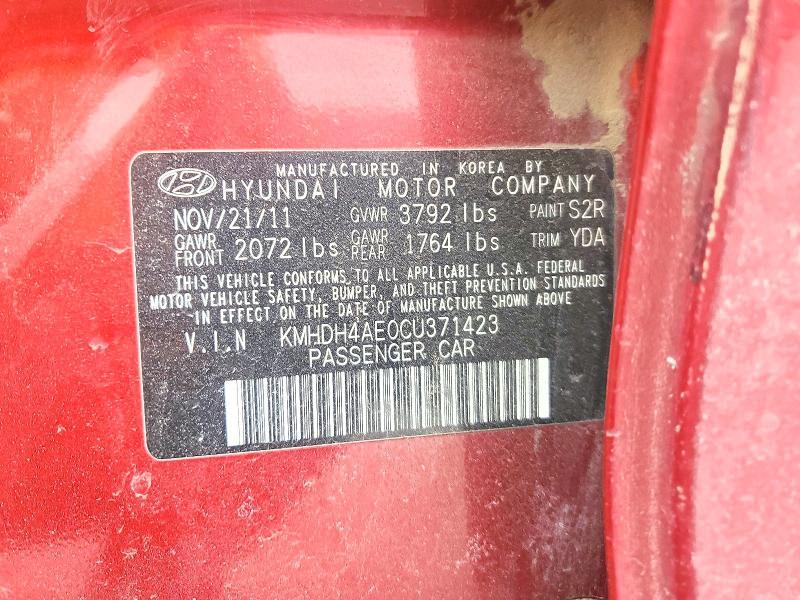 2012 Hyundai Elantra