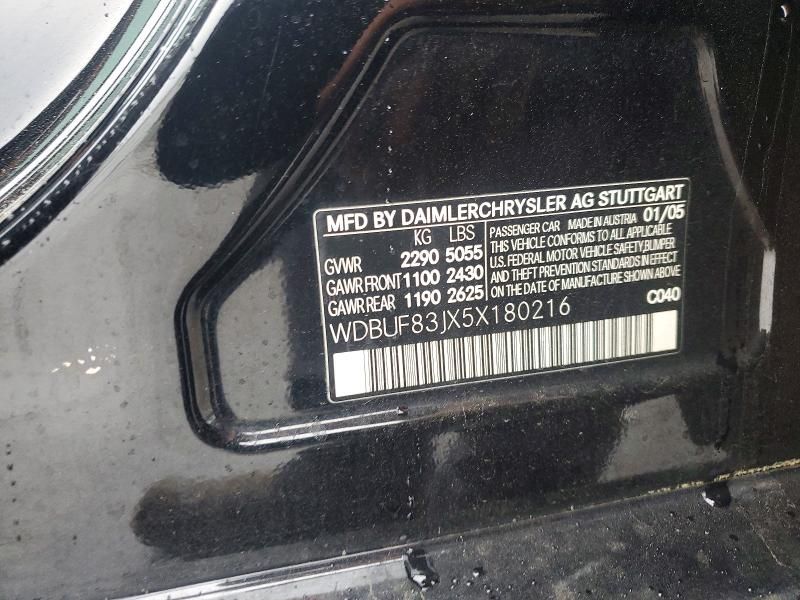 2005 Mercedes-Benz E 500 4matic