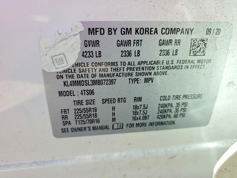 2021 Buick Encore gx Select