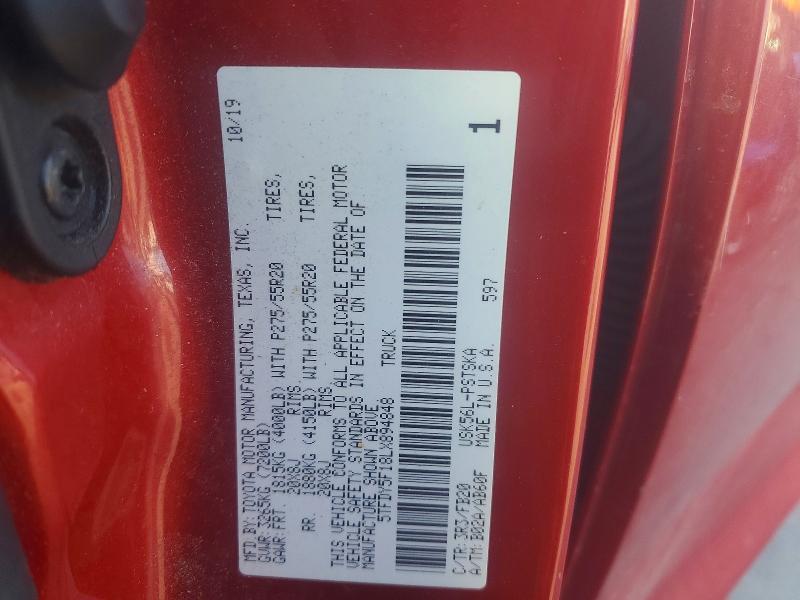 2020 Toyota Tundra SR5
