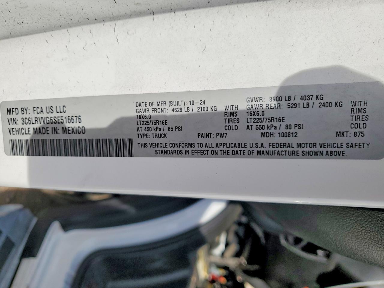 2025 Dodge RAM Promaster 2500 Delivery Van