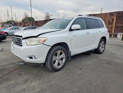 Toyota Highlander salvage cars for sale: 2008 Toyota Highlander Limited
