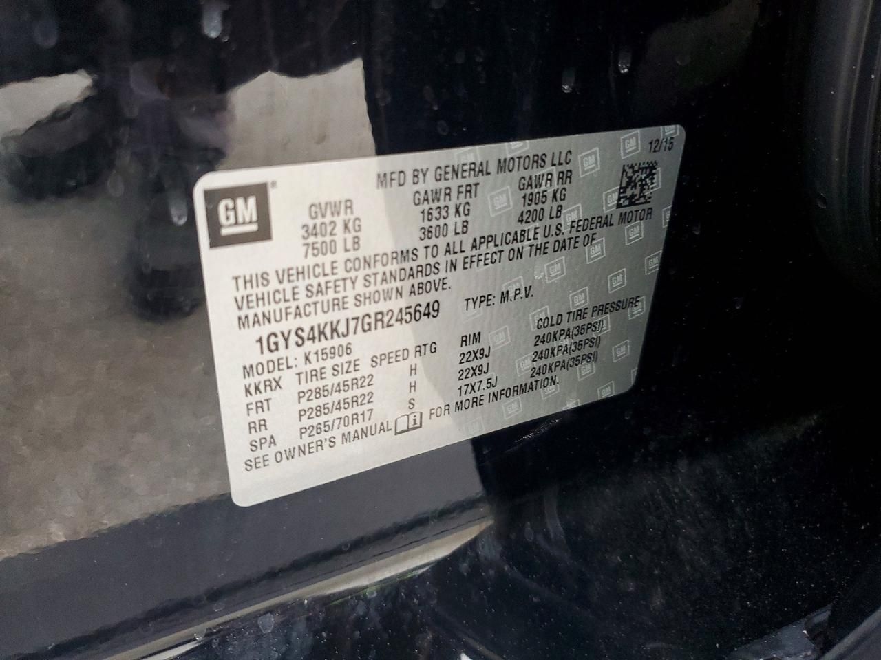 2016 Cadillac Escalade esv Platinum