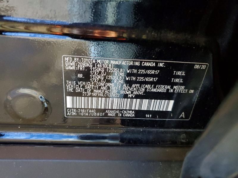 2020 Toyota Rav4 xle