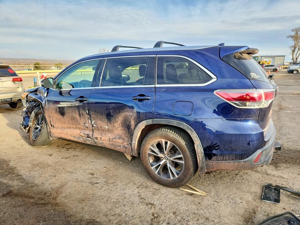 2016 Toyota Highlander xle