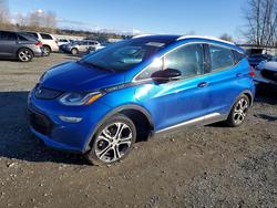 Chevrolet Bolt salvage cars for sale: 2020 Chevrolet Bolt ev Premier